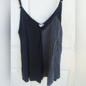 NWOT POL brand 2 tone tank top size large